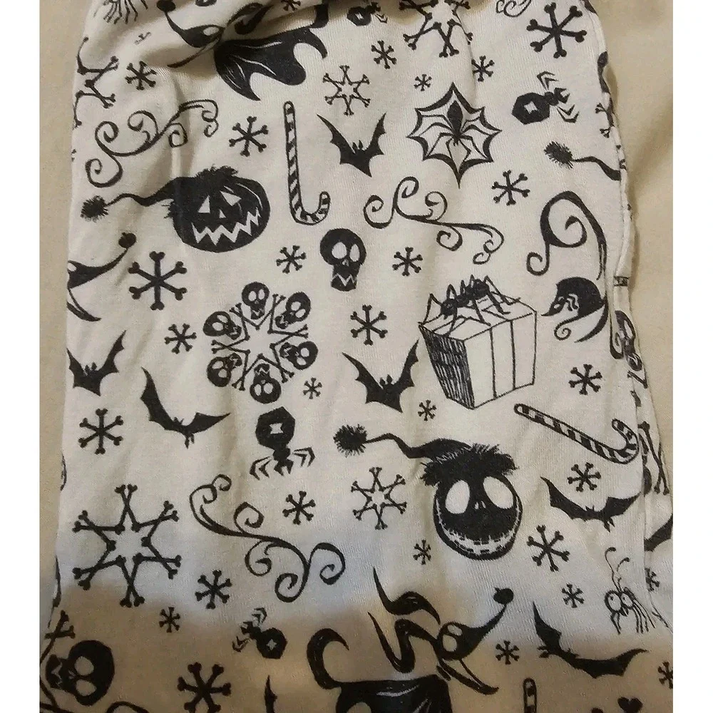 Posh Peanut Nightmare Before Xmas Knit 2 Piece Pajama Set Long Sleeve Size 7-8Y